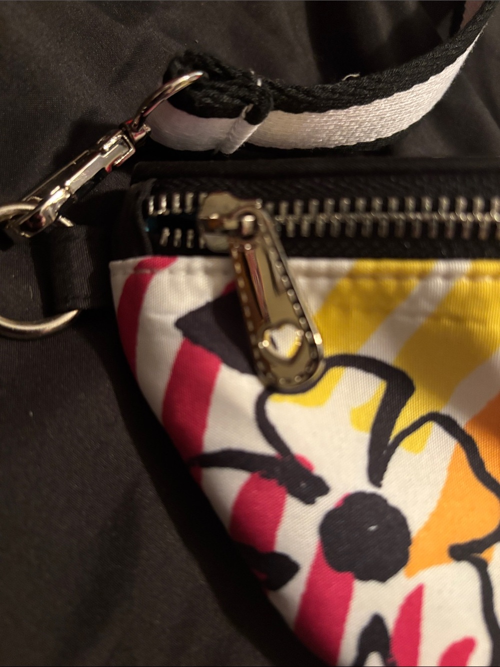 Brighton Multicolor Abstract Print Crossbody - Picture 3 of 10